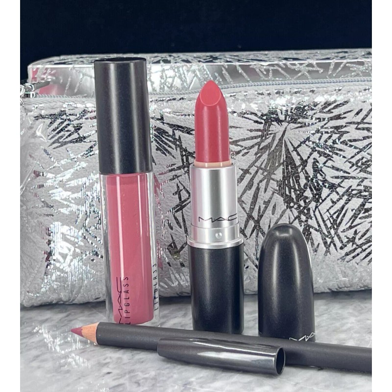 M·A·C MAC Firewerk IT Lip Kit BLUSH 3 PIECE SET