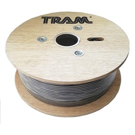 500' Feet Reel RG58A/U Type Coaxial Cable Stranded Copper Center Foam Dielectric for CB HAM UHF VHF Radio Antenna Installations. Tram 58B