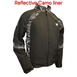 VEGA Snowmobile Jacket 180g insulation (US, Alpha, 3X-Large, Regular, Regular, Black/Camo)