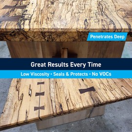 TotalBoat Clear Penetrating Epoxy Wood Sealer Stabilizer for Rot Repair and Restoration (1.5 Quart, Traditional)