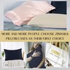 ZIMASILK 100% Mulberry Silk Pillowcase for Hair and Skin, with