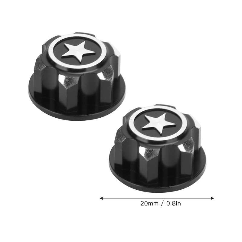 4pcs Aluminum Alloy Wheel Hub Cap Cover Accessory Fit for
