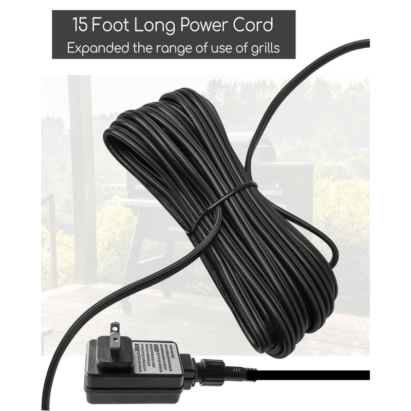 TIKSCIENCE Power Adapter Replacement 9004190216 with 15 FT Long Cord