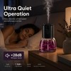 KIMWUVI Waterless Essential Oil Diffuser, Rechargeable, 3 Mist Modes