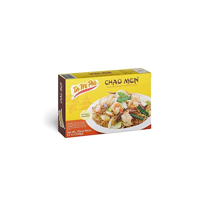 De Mi Pais Chow Mein Noodles with Soy Sauce 12oz