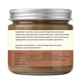 Raslok Pure Flaxseed Gel| Hydrates & Nourishes Hair | Lightweight & Gentle Formula | Supports Healthy-Looking Hair | Safe for All Hair Types | Hair Curling Gel 10.10 Fl. oz - 300ml