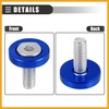 Partuto Universal Finishing Countersunk Fender Bumper Washers, Gasket Screw Engine
