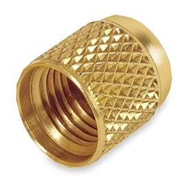 JB Industries 3/8" SAE Cap w/Gasket, PK3 - pkg. of 3