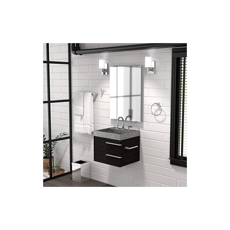 Gatco 4712 Bleu Towel Ring, Chrome