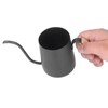 Black Stainless Steel Long Spout Drip Kettle Gooseneck Pour Over
