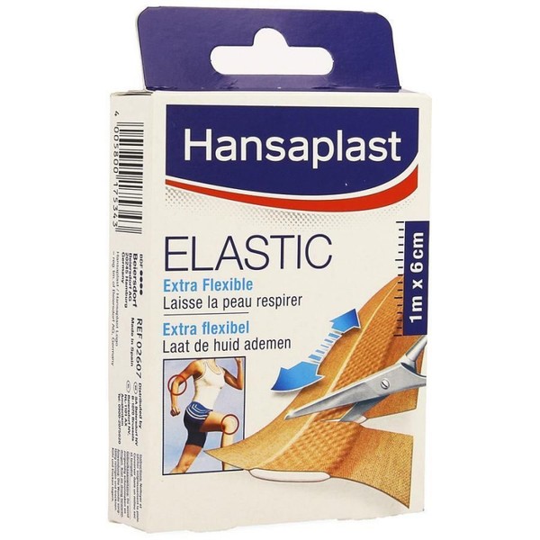 Hansaplast  Elastic Pansement 1mx6cm