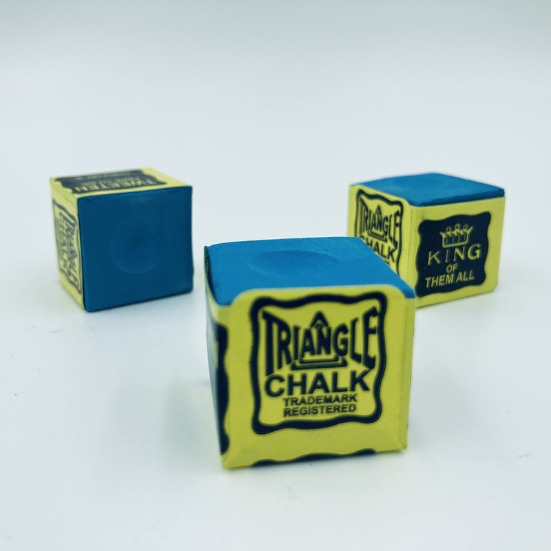 manqianxun Pool Cue Chalk Cubes, 12-Pack -Table BilliardsStick Bulk Supplies