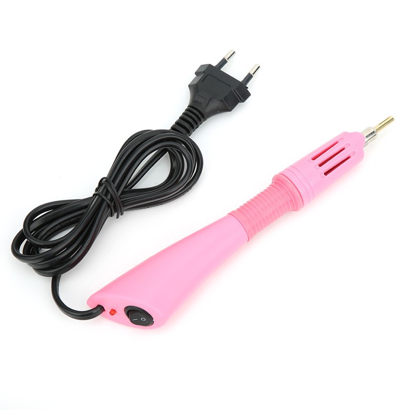 Hot Fix Rhinestone Applicator DIY Wand Heat Gun 100‑240V Diamond
