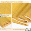 Shihanee Sequin Aisle Runner for Wedding Glitter Rug with Carpet