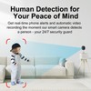 EVERSECU 2K Magnetic Security Camera for Home, Night Vision, Compact