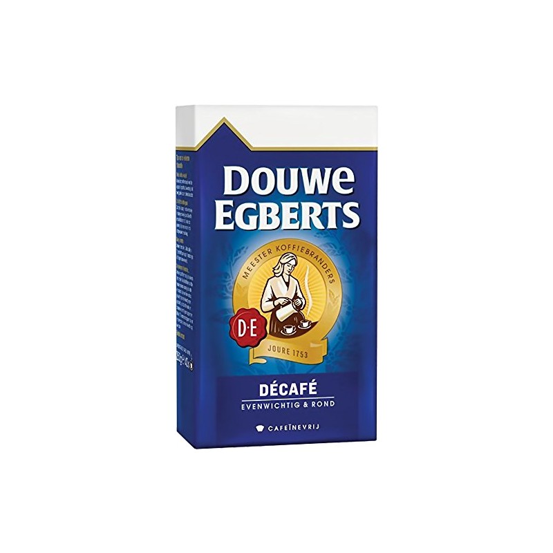Douwe Egberts Aroma Rood Decaf Ground Coffee, 17.6000-Ounce Packages (Pack