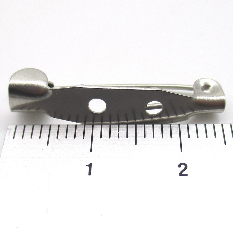 KKD Brooch Pins, Set of 100, 1.0 inches (25 mm),