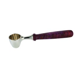 Woodturning Project Kit for WoodRiver Coffee Scoop, Chrome