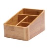 Gatuida 1Pc Desktop Storage Box Multi Compartment Makeup Organizer for