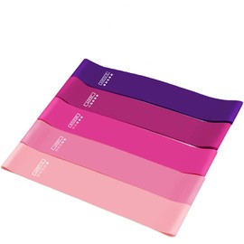 Resistance bands - 5 Strength Levels - for Home Fitness, Workout Stretching, Strength Training, Yoga, Physical Therapy