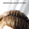 Comb Headband 4 Pieces Full Circular Stretch Comb Headbands Flexible