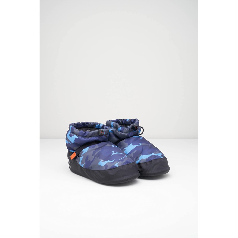 Bloch Ankle Warm Up Boot, Stivaletto Donna, Motivo Mimetico Blu,