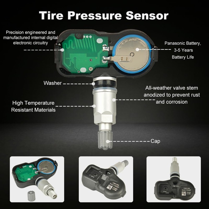 RLP - Sensor TPMS de repuesto para sistema de monitoreo