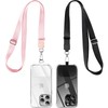 caslord Phone Lanyard, 2 Pack Adjustable Phone Strap Crossbody with