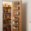 Over the Door Organizer - 6-Tier Adjustable Pantry Shelves and