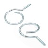 Xadnitu 100 Pieces 2" Diameter Threaded Bridle Rings, Heavy Duty