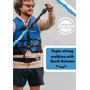 fatstick Adjustable Quick Release Safety Waist Belt Leash for SUP