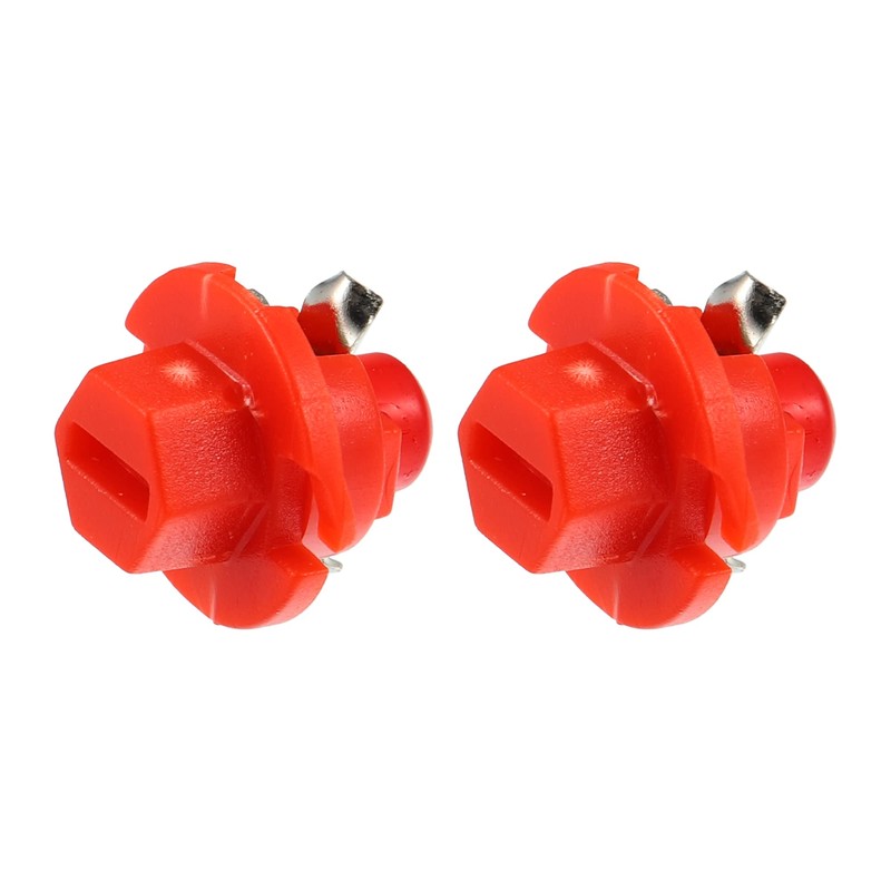 X AUTOHAUX 10pcs DC 12V 0.01A T5 B8.4D Car LED