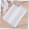 BIUDECO 2pcs Fake Eyebrow Temporary Brow Stickers for Men Women