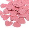 PATIKIL 1"x1" Heart Foam Stickers, 120Pcs EVA Self Adhesive Glitters