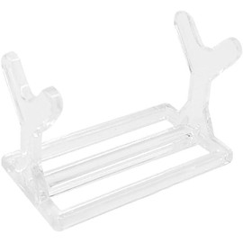 1Pc Clear Fishing Lure Display Stand,Acrylic Fishing Lure Display Stands,Fishing Bait Storage,Easels for Baits Lure Display,Fishing Lures Kit Set Storage Decor for Fishing Store,Bait and Accessories