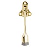 National Hardware N184-259 V238 Kickdown Door Stop in Brass,4 Inch