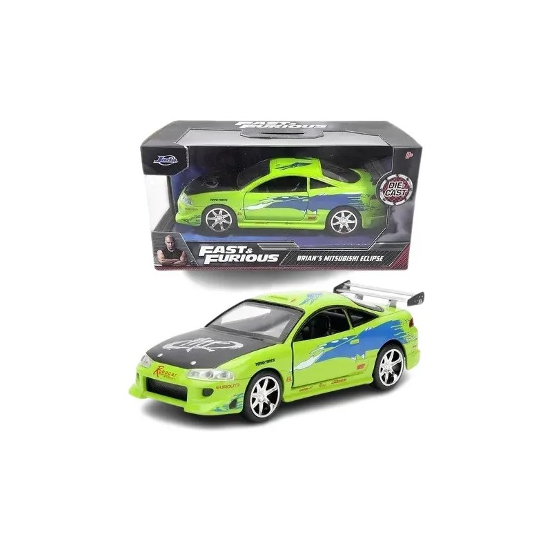 Brian´s Mitsubishi Eclipse Rápido Y Furioso 1:32 Jada Verde