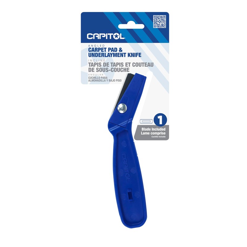 Capitol Angled Carpet Pad & Underlayment Knife