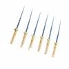 6pcs F1 Endodontic Canal Files Stretchy Metal Portable Rustproof Endodontic