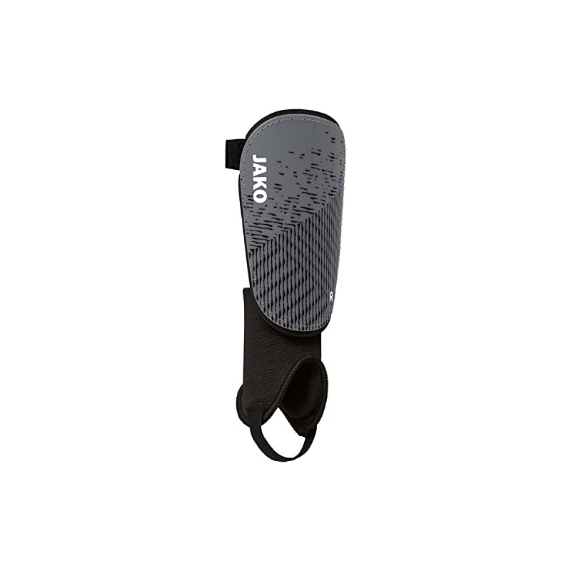JAKO Unisex Performance Classic Shin Pads, Stone Grey, XXS