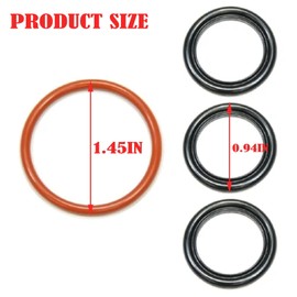 4Pcs Case Half O-Ring Seal 10991AA001,806932030 for Baja EJ Series H4 Turbo