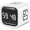 Multifunctional Cube Timer, 1 Count USB Rechargeable Digital Countdown Study