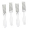 NOLITOY Foot File Double-sided Stainless Steel Callus Remover Grit Tool