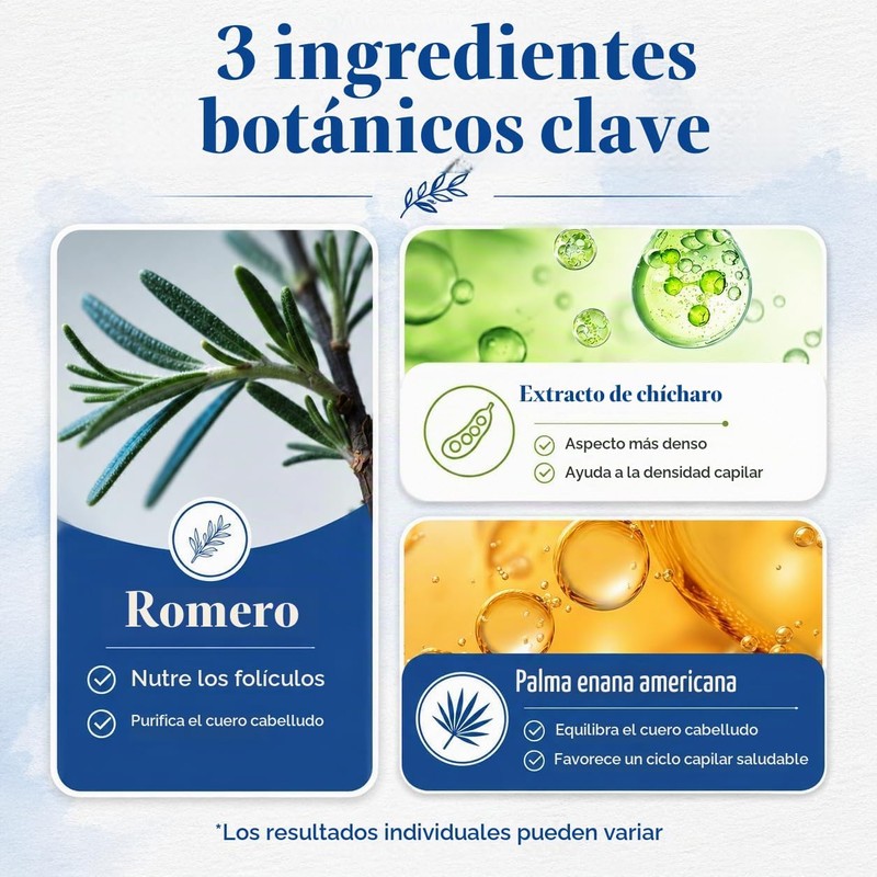 Sérum Capilar en Roll-on con romero para un Cabello Más