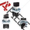 APIELE (Pack of 2) 22mm 2 Position Selector Switch Maintained