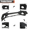 labwork Front Bumper Cover without Sensor Holes Replacement for 2017-2019