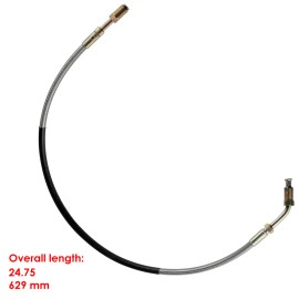 Caltric Brake Line For Polaris Big Boss 250 89-93 400L 94-97/ Trail Blazer 250 90-95