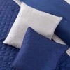 Modern Threads 9-Piece Landon Embellished Comforter Set Queen Blue/Navy