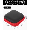 KGDUYC 2 Pack Headphone Case, Mini Hard Case Storage Case,