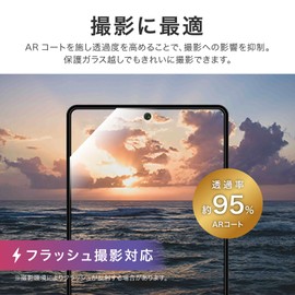 LEPLUS LN-25SG2FGLENC Galaxy S25 Ultra Lens Protective Glass Film, Full Protection, High Transparency, Approximately 95%